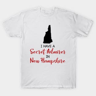 Secret Admirer in New Hampshire T-Shirt